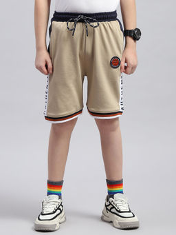 Monte Carlo - Boys Beige Regular Fit Shorts