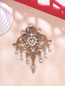 Cosa Nostraa - Gold Victorian Vogue Brooch