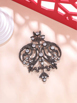 Cosa Nostraa - Grey Ornate Aura Brooch