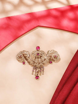 Cosa Nostraa - Gold Classy Victorian Brooch