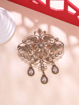Cosa Nostraa - Gold Vintage Flora Brooch