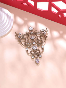 Cosa Nostraa - Gold Vintage Victorian Brooch