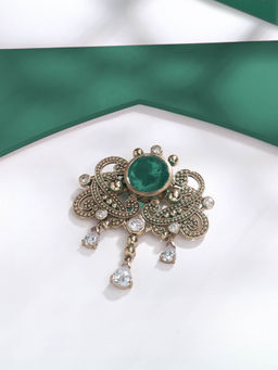 Cosa Nostraa - Gold Ethnic Magic Brooch