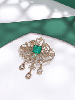 Cosa Nostraa - Gold Intricate Wonder Brooch