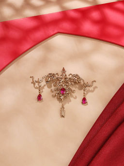 Cosa Nostraa - Gold Bow & Arrow Brooch