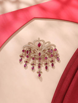 Cosa Nostraa - Gold Victorian Dangle Brooch