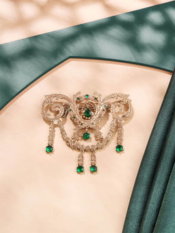 Cosa Nostraa - Gold Pretty Power Brooch