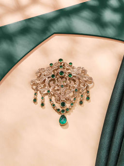 Cosa Nostraa - Gold Sudded Glitz Brooch