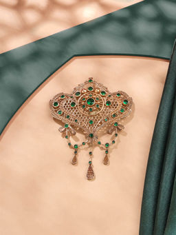 Cosa Nostraa - Gold Intricate Delight Brooch