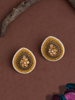 E2O - Gold Classic Stud Earrings
