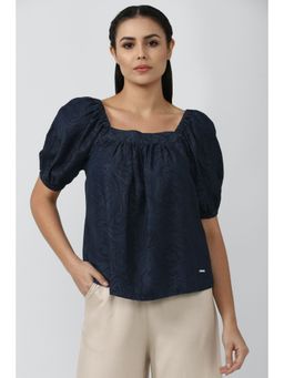 Van Heusen - Navy Top Printed