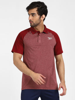 Reebok - Rbk Ct Polo Red Training Polo Shirt