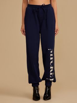 Kazo - Blue Printed Joggers