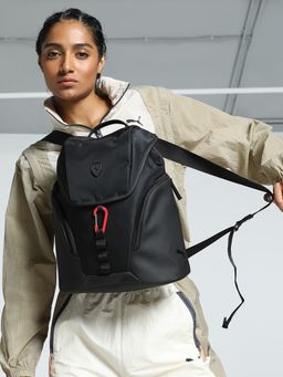 Puma - Ferrari Style Womens Black Backpack