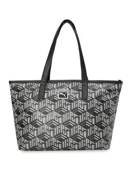 Puma - Monogram Womens Black Oversized Tote Bag
