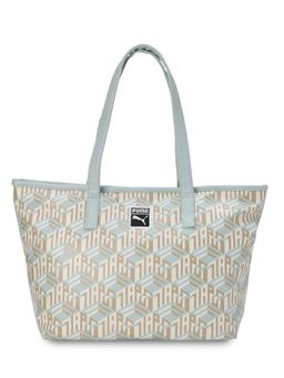 Puma - Monogram Womens Green Oversized Tote Bag