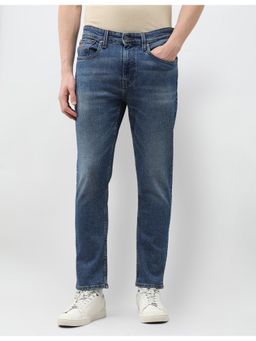 U.S. Polo Assn. Denim Co. - Men Cole Comfort Cropped Fit Blue Jeans