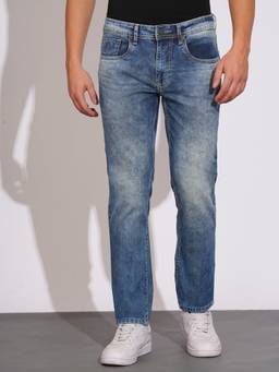 Being Human - Blue Neon Slim Fit Jeans