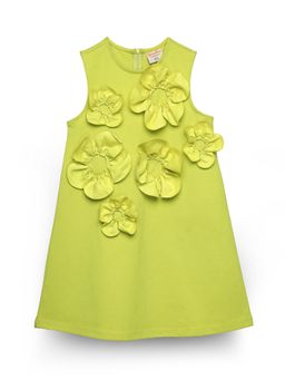 Spunkies - Cozy Spandex Ponte Interlock Girls Dress