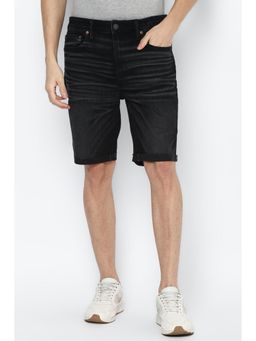 American Eagle - Men Black Airflex+ 9 Inches Denim Short