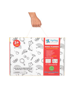 PepPlay - Doodle Placemats Set Find and Color Series