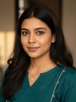 Accessher - Gold-Tone U-Shape Clip-On Septum Adjustable Nose Ring White Stone