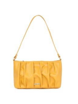 Fastrack - Yellow Textured Shoulder Bag for Women