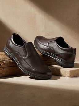 LIBERTY - Brown Synthetic Pair Of Loafers