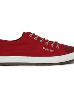 WOODLAND - Red Rubber Pair Of Sneakers