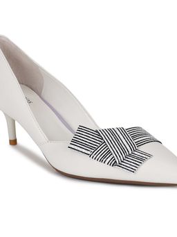 WOODS - White Rubber Stiletto Pair Of Pumps