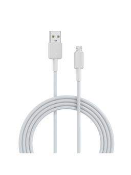 Portronics - Konnect 3A Micro USB Charging Cable 1M for Smartphones and Micro USB Devices - White