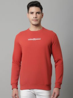 Cantabil - Men Rust Sweatshirt