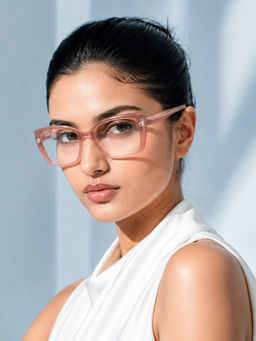 PERKEY - Square Eye Protection Anti Glare Computer Glasses For Women - OPTL0029-C1 (55)