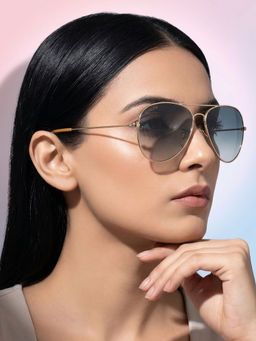 ROYAL SON - Cooling Uv Protection Aviator Sunglasses for Men & Women - Sg-Rs7070-C3 (58)