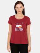 Red color option, Sold out, Currently selected