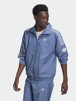 adidas Originals - Men Blue Solid Track Jackets