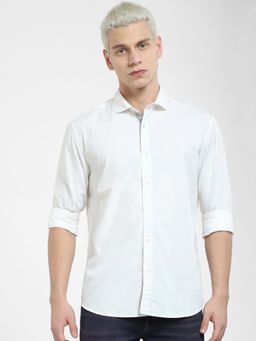 Jack & Jones - White Full Sleeves Shirt