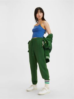 Levi's - Women Mid Rise Darkgreenclassic Fit Trousers