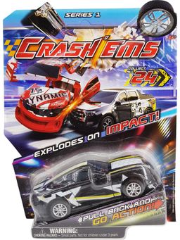 Crashems - Black Star Car for Boys