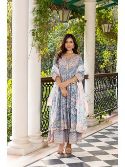 Naseebo - Breeze Kurta Sharara With Dupatta