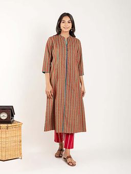 EKOHUM - Color Block Sea Green Co-Ord Sets