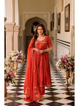Ghoomar Jaipur - Aangi Suit Kurta Pant with Dupatta