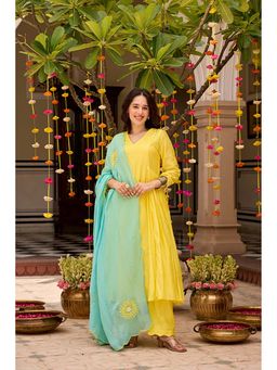 Ghoomar Jaipur - Ishqiya Kurta and Pant with Dupatta