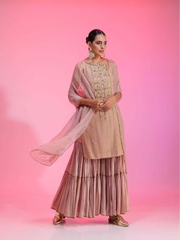 Kudi Pataka Designs - Nadira/Pi Kurta with Sharara and Dupatta