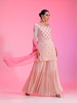 Kudi Pataka Designs - Roohi/Sp Kurta with Sharara and Dupatta