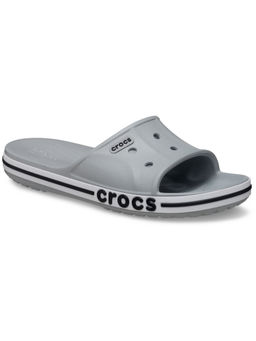 Crocs - Unisex Bayaband Sliders Grey