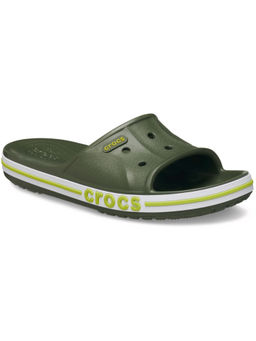 Crocs - Unisex Bayaband Sliders Olive
