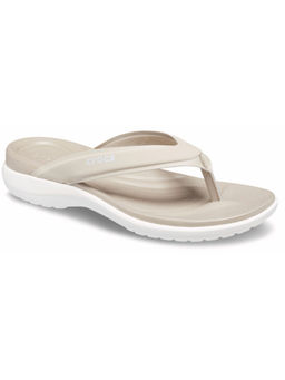 Crocs - Women Capri V Sporty Flipflops Nude