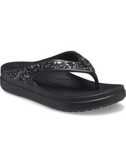 Crocs - Women Casual Sloane Glitter Flipflops Black