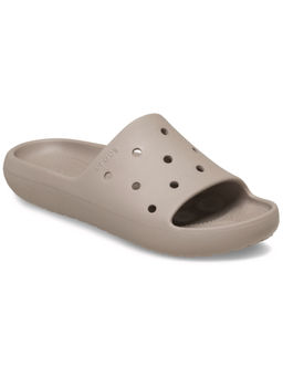 Crocs - Unisex Classic Sliders Beige